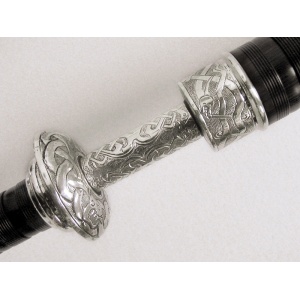 McCallum Bagpipes - Sterling Silver